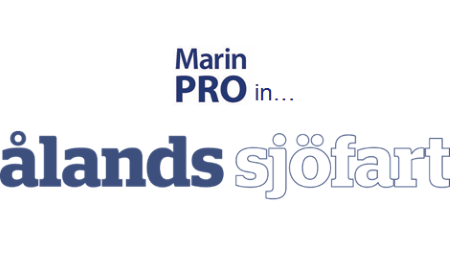 Read about Marin PRO in the newspaper Ålands Sjöfart