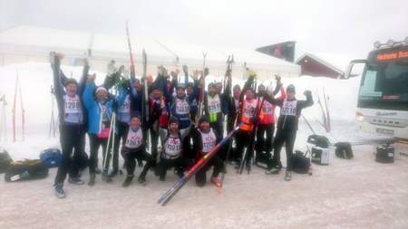 Power House & Bassoe Technology  joined once again the 30 km cross country skiing race!